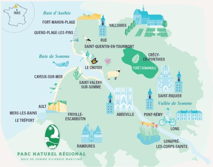 Le Mascaret, Abbeville Ngoại thất bức ảnh